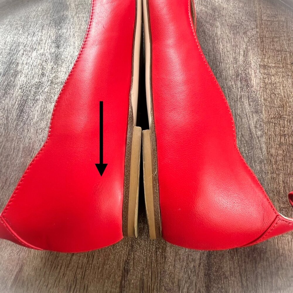 Valentino Pointed Toe Ballet Flats & Valentino Garavani Large Tote Bag - Picture 13 of 14